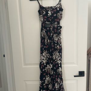 boohoo Floral Maxi Dress